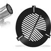 Astromania Bahtinov Maschera di messa a fuoco per telescopi, FM140 mm per un diametro esterno del tubo (OD) da 150 mm-200 mm, nero, per diametro esterno da 150 mm-200 mm