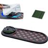 LLELEMAMO Multifunction Car Anti-Slip Mat Auto Phone Holder, Anti Slip Mat Mobile Phone Holder for Car Dashboard with Temporary Parking Numbe Pad for Phones Sunglasses Keys Gadgets (Style 6)