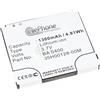 cellePhone mobile generation batteria Li-Ion compatibile con HTC HD2 Leo (ricambio per BA S400)