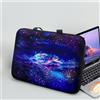 ENEN Custodia Borsa per Laptop, per 13-15,6 Pollici Computer Portatile, 3D tartaruga marina Custodia Protettiva PC in Neoprene Elastico Impermeabile Sleeve per Laptop (15 Pollici,Universo)