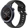 GIOPUEY Cinturini Compatibile con Cmf Watch PRO 2, Morbido Silicone Cinturino [Resistente all'Usura] [Traspirante] - Black