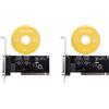 Pavewood 2X Pci Scheda di Espansione Adattatore 25Pin Parallelo Pci a Parallelo Db25 Porta Stampante Controller Card