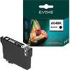 EVOKE 604 XL Inchiostro compatibile con Epson XP-2200 XP-2205 XP-3200 XP-3205 XP-4200 XP-4205 Nero (nero) 670 pagine 11 ml