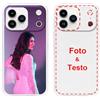 MXCUSTOM Cover Personalizzata per Apple iPhone 17 Pro, Custodia Personalizzate con Foto Immagine Testo Design Crea Le Tue [morbido trasparente TPU] (FXT-CR-P1A)