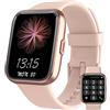 ReReMorningLight Alexa Smart Watch (Risposta/Effettua chiamata), RERE Fitness Tracker con 60 modalità sport, frequenza cardiaca, ossigeno nel sangue, monitoraggio del sonno, da 1,7 per Android e iPhone (Rosa)
