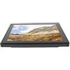 Airshi Monitor Touch Screen Portatile IP65 Monitor LED Impermeabile 10 Punti Touch Capacitivo 100-240 V Risoluzione 800x600 Multi-interfaccia Antipolvere per l'industria (Spina UE)