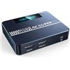 ACASIS Scheda di acquisizione video 4K60fps per streaming e giochi, scheda di acquisizione fotocamera esterna, supporto VRR, registrazione 4K60 vera per giochi, streaming live, videoconferenze,
