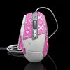 JIROAOTIC Nastro adesivo per mouse compatibile con Logitech G502 X Lightspeed Wireless/Wireless/G502 X Plus, adesivo per mouse da gioco, pelle di lucertola, antiscivolo, pretagliato (rosa x 0,5 mm)