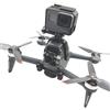 MotuTech - Supporto di estensione superiore per DJI FPV Drone Collegare fotocamera panoramica Action Camera Accessori per GOPRO Hero 9 8 ecc VR Camera