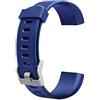 JUNERAIN Cinturino for orologio, accessorio di ricambio colorato for ID115Plus HR Smart Watch, ricambio morbido silicone sportivo cinturino a sgancio rapido, Blu