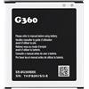 ULDAN BATTERIA per SAMSUNG GALAXY CORE PRIME SM G360 G361F EB-BG360CBC EB-BG360BBE 2000mAh