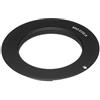 vhbw adattatore compatibile con Canon EOS R, EOS RP - Baionetta RF a obiettivi M42 nero