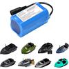 CRESEAPRODUCTS Batteria Ricaricabile Lipo 7.4V 12000mAh per barca barchino carpfishing Batteria di ricambio per barche da pesca Batterias La RC bait boat D16 D18 V700 V020 D16 D18