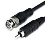 YSJJZRL Cavo adattatore da BNC a RCA Cavo connettore RCA maschio a BNC maschio per sistema di telecamere di sorveglianza CCTV (2M)