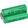 WSB Batteria da 3,6 V 1600 mAh Mignon AA industriale NiMH con bandiera saldante a piramide