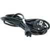 vhbw Cavo di Alimentazione con Spina schuko e connettore C5 (Micky Mouse), da 5 Metri Compatibile con PC Monitor Computer Stampante ECC.
