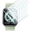 KARYLAX - 6 Pezzi Pellicola di Protezione Schermo Antigraffio 100% Trasparente Compatibile per Smart Watch Decathlon CW500 S
