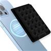 NTidea Supporto magnetico a ventosa per carte di credito per MagSafe Wallet, compatibile con custodia per iPhone MagSafe, accessorio per telefono con specchio per doccia, accessorio per video e selfie