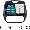 BXLIYER -[Built-in DAB]- Android 15 IPS Autoradio Per Re-nault Kaptur Captur (2014-2019) - Wireless DSP/Carplay/Android Auto - 4G+64G - Camera + MIC - Volante WiFi 360-CAM Fast-Boot - 9 Pollici 2 Din
