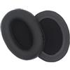 AugustknowU Cuscinetti ovali compatibili 95 x 75 mm per cuffie da gioco (pelle proteica)