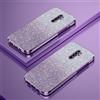 PAIX Custodia Telefono Trasparente Compatibile con Redmi Note 8 PRO Cover Cornice Elettroplaccata Gradiente Glitter Protettiva Sottile TPU