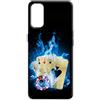 Mixroom - Cover Custodia Back case In TPU Silicone Morbida Per Motorola Moto G62 5G Fantasia Poker D58