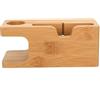Pssopp Supporto per Organizer per Docking Station da Tavolo in Legno di bambù per Stazione di Ricarica per Cellulare Ricarica per Tablet Caricabatterie da Tavolo