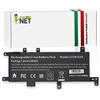 New Net - Batteria C21N1634 compatibile con Notebook Asus Vivobook A580B A580UF X542BA X542BP X542UA X542UF X542UQ X542UR F542B F542BP F542UA F542UF F542UN [5000mAh]