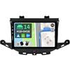 YUNTX [4GB+64GB] Autoradio 2 DIN Android 14 per Opel Astra K/Buick Verano GS (2016-2020)-[Incorporato Carplay/Android Auto/DSP/GPS]-IPS 2.5D 9 Touch Screen-Camera+MIC-DAB/Mirror Link/Bluetooth 5.0