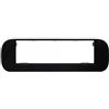DISCORAMA MASCHERINA MONTAGGIO AUTORADIO 1DIN COMPATIBILE FIAT PANDA 2012+ NERO LUCIDO