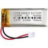 Liter energy battery Batteria 702050 LiPo 3.7V 700mAh 2.59Wh Ricaricabile Connettore PH2.0 (JST-PHR-02) Tipo B Litio: Assicurarsi che la polarità del dispositivo corrisponda 52x20x7mm (PH2|700mAh|702050)