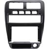 SRKATI Pannello per autoradio Pannello radio per auto da 9 pollici adatto per Nissan Navara D21 1992-1998 RHD Kit di installazione per cruscotto con cornice console Auto Navigation Panel Frame