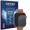 savvies 3 Pezzi Pellicola Protettiva Vetro per Techmade M-GLAM011 1.75 9H Protezione Schermo, Lamina di Vetro, Trasparente, Anti-Impronta