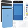Enkeig Vetro posteriore Sostituzione per Google Pixel 8 Pro Back Cover copribatteria + Kit di Riparazione(Blu)
