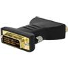 vhbw adattatore da DVI a RCA per il collegamento di sistemi DVI a dispositivi RCA - 3RCA Composite Video Converter nero