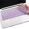 MUBUY-GOL Lenovo - Custodia per tastiera per Ideapad Flex 5 da 14, Legion 5 da 15, Ideapad S540 da 14, accessori protettivi - Viola sfumato