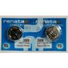 rRENATA Due batterie renata SR1130W 389