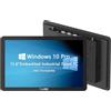 SunKol 15,6 Pollici Embedded Industrial Panel PC,IP65 Capacitivo 1920 * 1080 Touch Screen,VESA,Winows 10 Computer per Automazione,HDMI,2xLAN,4xUSB,6xRS232,VGA(I5-3210M,8GB-DDR3 RAM 512GB SSD)
