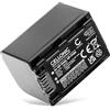 CELLONIC 1x Batteria per Fotocamera Compatibile con Sony DCR-DVD103, DCR-DVD105, DCR-DVD106, NP-FH50 - (1400mAh, 7.4V)