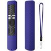 Generic Custodia Protettiva per Telecomando per Xiaomi XMRM-ML,Copertura Protettiva in Silicone Anti-scivolo Anti-goccia con Cordino per Xiaomi XMRM-ML Accessori per Telecomando (Blu notte)