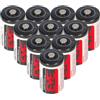 Web Best Store Batterie EVE 14250 mezzastilo 1/2 AA ER14250 3.6V 1200 mAh Li-SOCL2 al litio e bicloruro di tionile sensore… (10)