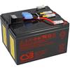 WSB Batteria compatibile per APC RBC48 IBM HP Fujitsu UPS Plug & Play