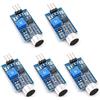 Oiyagai 5 Pezzi Modulo Sensore Microfono ad Alta Sensibilità per Rilevamento Sonoro, Compatibile con Arduino AVR PIC