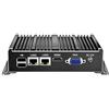 UDPTCP Mini PC senza ventola, PC industriale, mini computer Quad Core N2930, 4K HD+VGA, 2Gigabit Ethernet, USB, mini PC desktop 2 RS232 COM, WiFi/Win10/Linux, 8 GB RAM 256 GB SSD