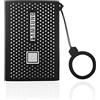 N//B Custodia Protettiva in Silicone per Samsung T7 Portatile SSD, Custodia Protettiva per unità a Stato Solido Esterne (500GB 1TB 2TB) (Nero)