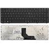 CLICK HELP Tastiera Notebook Compatibile con HP Elitebook 8760p 8560P 8570p Probook 6560B 6565B 8560P 6570B (Frame Nero) Senza Trackpoint
