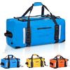 ESONE Borsone impermeabile per donne e uomini, 40L/60L/90L grandi borsone per viaggi con tasca interna di separazione asciutta e bagnata spallacci regolabili borsone per kayak campeggio moto