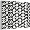 MuchoWow© Pannelli Fonoassorbenti Parete Acustici 80x60 cm Insonorizzanti Pannello Fonoassorbente Design Isolante Acustico Fonoisolanti Insonorizzazione Stanza Nero - Bianco - Geometrico