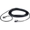 Proel PH080LU15 - Cavo professionale combinato per segnale audio e alimentazione di rete, Nero (PH080LU15-15mt.)