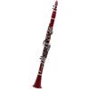 DVCSDE Buffet Clarinetto 17 Tasti Sib Clarinetto Professionale Tubo Nero Con Scatola Guanti Ancia Clip Accessori Per Clarinetto(Set 5)
